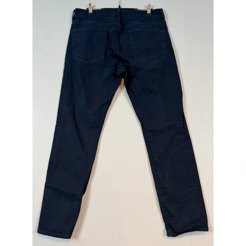 J.Crew 484 Slim Fit Pants Mens 31x30 Navy Blue Stretch Cotton Preppy Classic